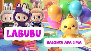 LABU LABUBU TERBARU - BALONKU ADA LIMA - LAGU ANAK ANAK - LAGU ANAK BALITA / NAURA KIDS