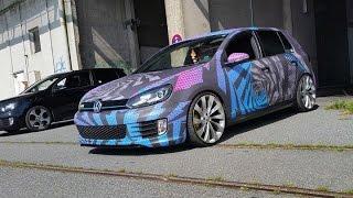 GOLF VI GTI Carwrapping Foliert JP Perfomance Style 20" Felgen