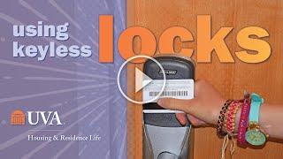 Using Keyless Locks at UVA