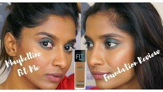 Maybelline Fit Me Foundation 330/332 | Review and Wear Test | Anusha Swamy