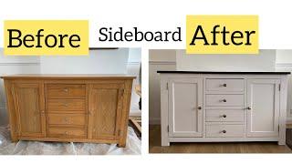 Sideboard before & after / #trending #style #ootd #insideuk