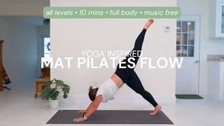 PILATES FOR ATHLETES | 10 minutes • all levels • full body • music free