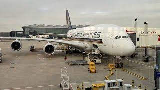 Singapore Airlines A380 Premium Economy London to Singapore review Day Flight