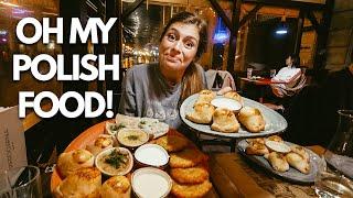 Polish Food Tour! | Americans Try Traditional Polish Pierogi & Pączki in Wroclaw, Poland(incredible)