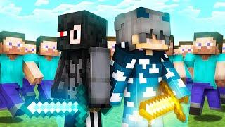 MIKOLS & TOBIASZ vs 40 GRACZY (uhc randomizer)