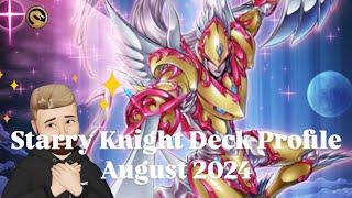 Yu-Gi-Oh! Starry Knight Deck Profile - August 2024