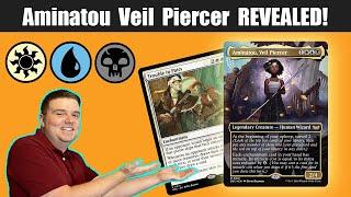 Duskmourn Precon Commanders Revealed! | Aminatou Veil Piercer | Miracle Worker Precon Deck