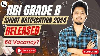 RBI Grade B 2024 Notification Out | Exam Dates Out | Strategy for RBI Grade B Exam | UNleash RBI