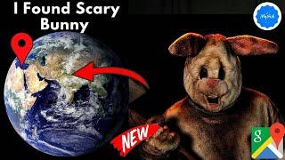 I Found Scary Bunny ! on Google Maps and Google Earth #mystisk #googleearth