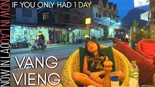 If You Only Had ONE DAY to see Vang Vieng Laos