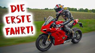 Die erste Fahrt mit meiner Ducati!