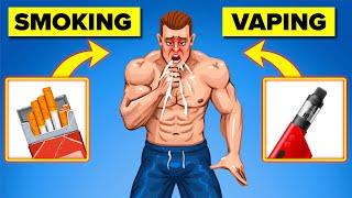 Smoking vs Vaping on Building Muscle | The Workout Show