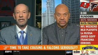 Pardon the Interruption | Time to take Kirk Cousins seriously? - Michael Wilbon on Falcons beat Bucs