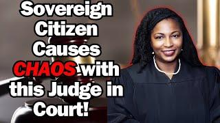 Sovereign Citizen Clashes with Judge Washington | COURTROOM DRAMA!