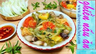 Canh Chua Một Loài Hoa | Canh Chua Chay | Canh Chua Bông So Đũa By Duyen's Kitchen | Ghiền nấu ăn