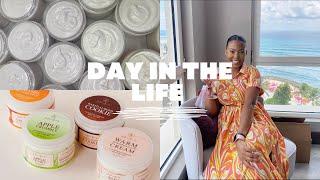 DAY IN THE LIFE| Restock BODY BUTTERS with me!!