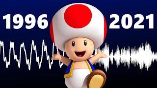 Why doesn't Toad's voice sound like it used to?