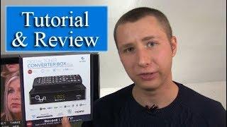 Ematic AT103B Digital Converter Box + DVR Recording Tutorial & Review