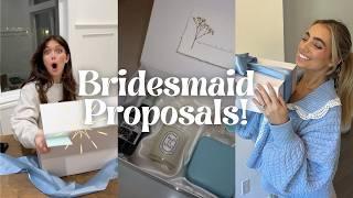 Proposing to my bridesmaids!!