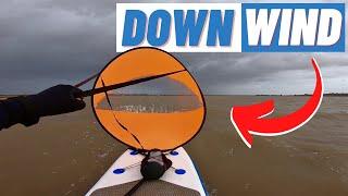 I Tested a SUP Sail in Stormy Conditions (High Winds)