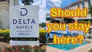 Delta Hotels by Marriott Orlando Lake Buena Vista (Hotel & Room Tour)