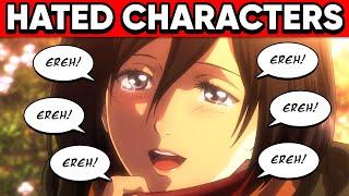 Top 10 Most HATED Characters in Attack on Titan