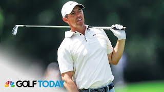 Rory McIlroy had 'strange week' at PGA Championship | Golf Today | Golf Channel