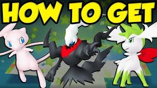 HOW TO GET EVERY MYTHICAL POKEMON In Brilliant Diamond Shining Pearl! Mew / Darkrai / Shaymin / More