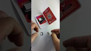 HOTLINK unlimited prepaid simcard unboxing #hotlink #unlimited #prepaidcard  #simcard #unboxing