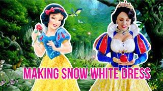 Making Princess Snow White dress | by Yaffie Dreams Aleks Ponomareva