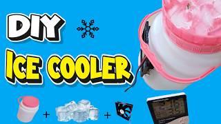 DIY Mini Cooler: Beat the Heat with a 12v Fan and plastic container!