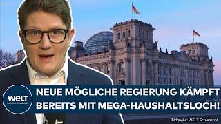 SONDIERUNGEN: Warnung vor Mega-Haushaltsloch! Neue Regierung plant womöglich zwei Sondervermögen