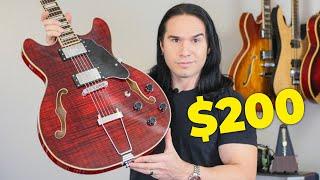 GROTE Guitars, Beautiful and AFFORDABLE Semi-Hollow Body Guitar