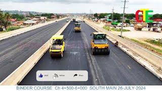 PROGRESS OF WORK   (OFANKOR   NSAWAM ROAD)   JULY 2024