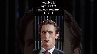 Patrick Bateman is not nice #americanpsycho #2000s #americanpsychoedit #patrickbateman