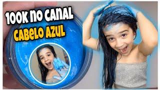 100k NO CANAL - PINTEI MEU CABELO DE AZUL - Maria Flôr Mascarenhas