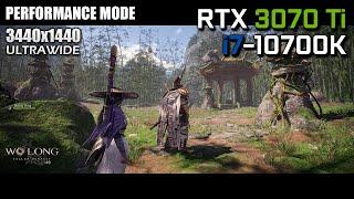 Wo Long: Fallen Dynasty - RTX 3070 Ti & i7-10700K | Best Quality + Prioritize FPS 3440x1440
