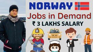 Norway Jobs in Demand | Jobs available for Third Country | Minimum Salary €3500 | Norway Work Permit