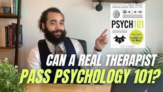 Can a REAL therapist pass Psych 101?