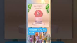 Suncreen Glow SPF 50 PA #short #glow #cod