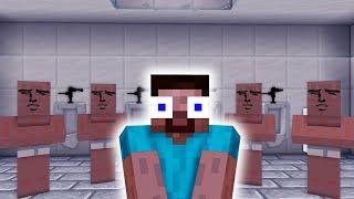 Never Go To Public Bathroom in Minecraft Village