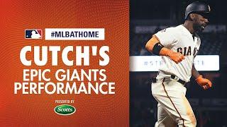 Cutch goes off for Giants! (Dodgers vs. Giants, 4/7/18) | #MLBAtHome