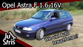 Review 1994 Opel Astra F 1.6 16V - Eine fahrende Blechdose - JuStris Garage