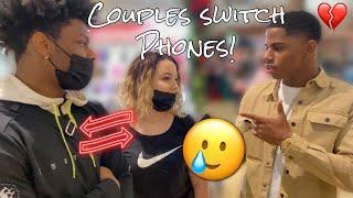 Having Couples Switch Phones! * Loyalty Test * | NoCapKoby