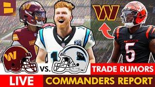 Commanders Report LIVE: Latest Commanders Trade Rumors Ft. Tee Higgins & Haason Reddick