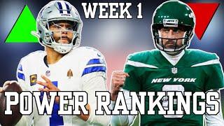 Week 1 NFL Power Rankings