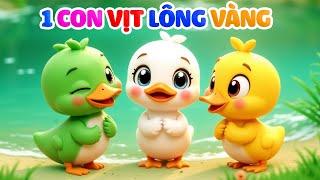 1 Con Vịt Lông Vàng - Nhạc Thiếu Nhi - Chú Vịt Con - Nhạc Thiếu Nhi Một Con Vịt