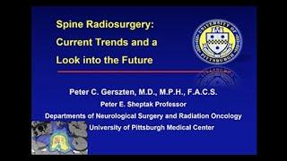 Peter Gerszten Discusses Spine Radiosurgery on Fridays with Friedlander