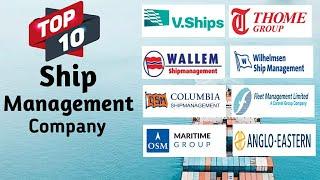 Top 10 Ship Management Companies In The World | 2019