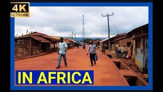 Lost inside local African community in Ghana